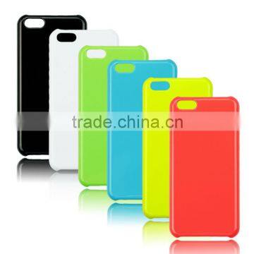 Candy Color Plastic Protective Case for Iphone 5c