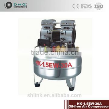 Low Price Dental Suction Oil -free Air Compressor with HK-1.5 EW-30A