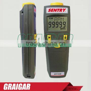 Digital tachometer SENTRY ST722 non-Contact and Contact Mode RPM Meter Laser Sighting