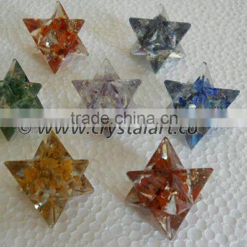 New Design Mix Gemstone Orgone Markaba Star