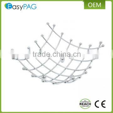 Home Supplies Modern Design Metal Wire Fruit Basket