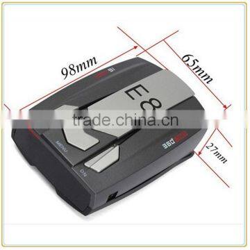 2016 Dash Cam Gps Tracker Radar Detector E8 With GPS LED Display Laser photo-6