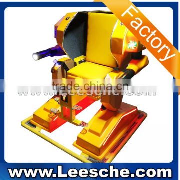 CE proved new model portable amusement ride arcade game machine walking robot ride