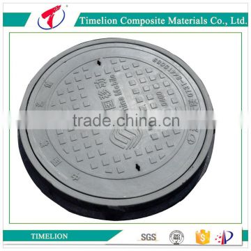 EN124 round 600mm Heavy duty cast iron manhole cover and frame