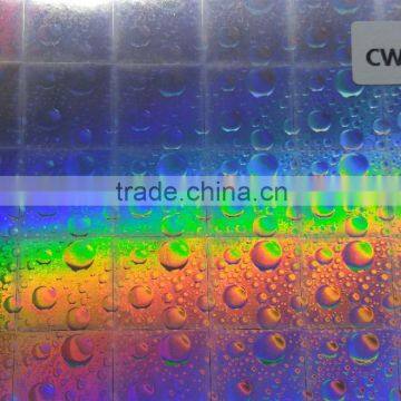 BOPP PET Custom Seamless Holographic Pattern Hologram Film for Lamination Offset photo-3