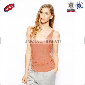 Sexy Ladies Scoop Neckline Knit Racer Back Tank Tops