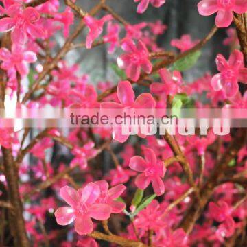 Popular Cherry Blossom Led Tree , Super Simulation Tree Height 1.5m