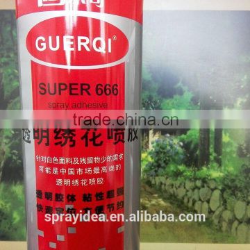 GUERQI-666 embroidery spray adhesive for bra