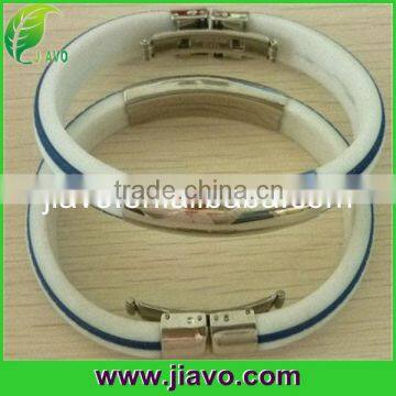 Silicone Titanium Pain Relief Sports Bracelet With OEM Your Logo