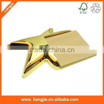 Colored Sticky Memo Pad With Star Shape Holder photo-2