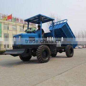 4 ton self-dumping carrier High-profile vehicle ; High configuration