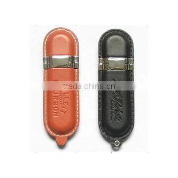 Christmas Style Factory Direct Selling Bare Usb Flash Drive Brand Custom Leather Can be Printed Logo photo-6