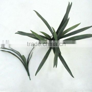 plastic Cymbidium Leaf Spray in Green YL099