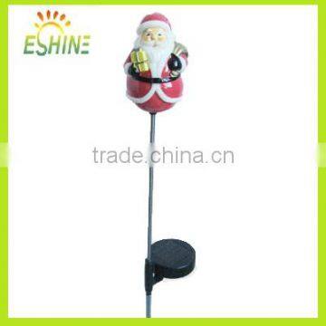 solar garden light ,beautiful christmas solar light/Father Christmaslight/Christmas Solar Snowman light