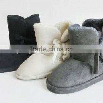 OEM Women's Indoor Cutomized Side Stitching Warm Boots Good Quality Boots
