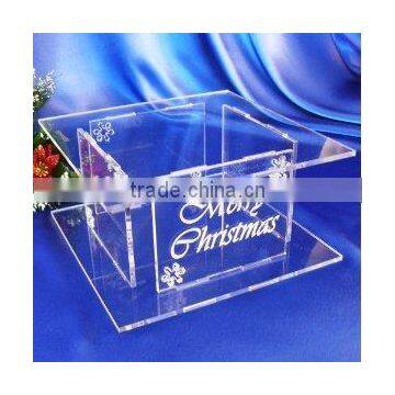 Clear Acrylic Wedding Cake Stand