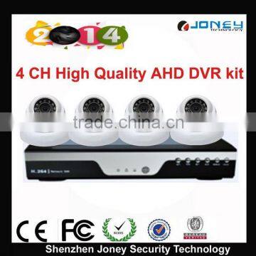 AHD DVR 4CH With hd 1080P Ahd Security Camera System(JYR-9711AHD-Kit)
