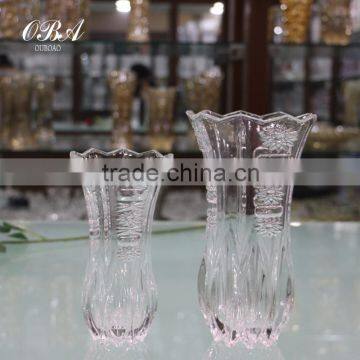 Modern Flower Vase With Curtain Sun Flower Pattern,A Series Of The Sun Flower Glass Vase Wholesale Home Decor