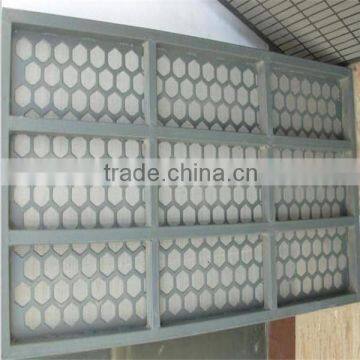 Oil vibrating sieving mesh (factory)