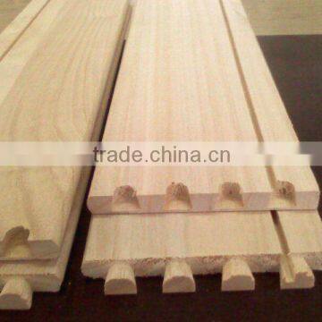 qualified solid paulownia drawer side panel