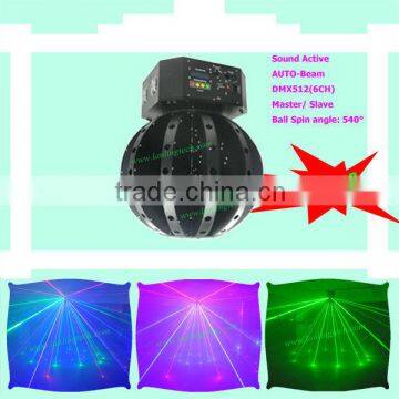 Christmas Laser Light Show RGB Moving Head Fat Beam Laser Ball Light