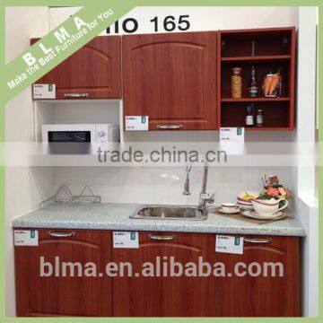 Plastic cheap kitchen cabient design made in China