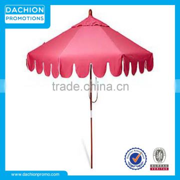 Promotional Beach Umbrella with Fringe