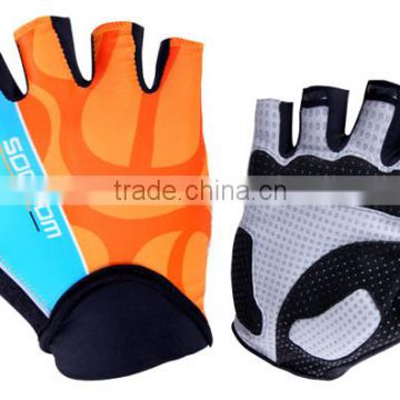 Durable use Cycling Gloves Half Finger, Sublimation Cycling Gloves