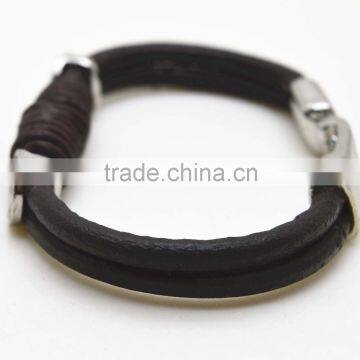 Handmade Python Snake Leather Bracelet Promotional Custom Leather Bracelet