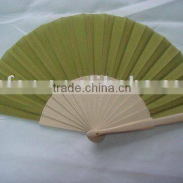 wooden fan