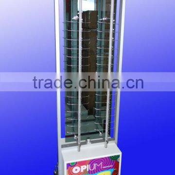 eyewear display shelf;floor sunglasses display stand;eyeglasses display rack