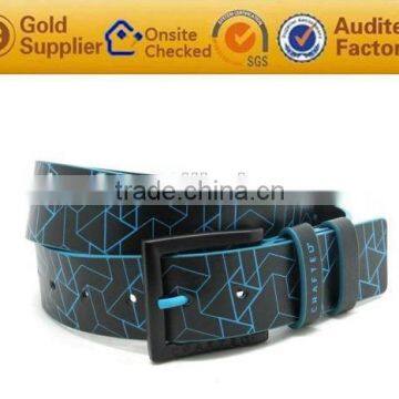 Customized Logo Black Stock Cow Leather Calssic Mens Belts