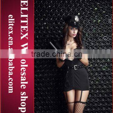 2015 Wholesale lingerie cosplay adult police dance costume
