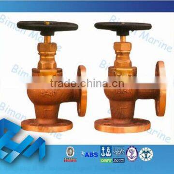 Marine Bronze Screw-down Check Angle Valves/ Angle Stop Valve