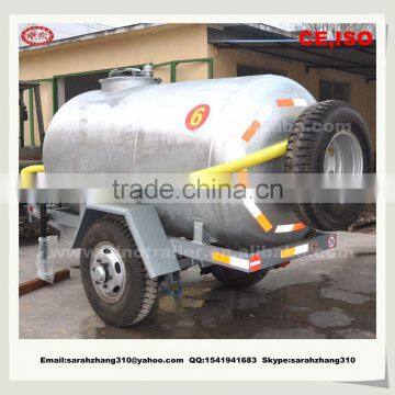 1000L 2000L 3000L 5000L Galvanized Stainless Steel Water Bowser