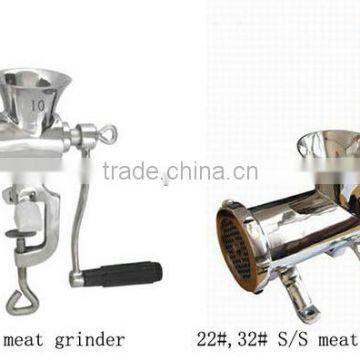 Stainless steel meat mincer machine 32