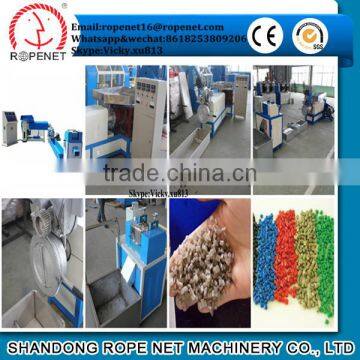 the line of granulation of pp from the waste pp from Rope Net Vicky/E:ropenet16@ropenet.com