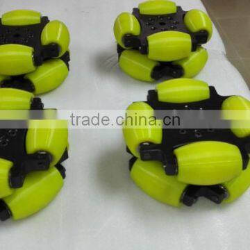 254mm Heavy Duty Industrial Omni Directional Wheel With Pu Roller (professional Custom,payload:500KG/pcs ) photo-4