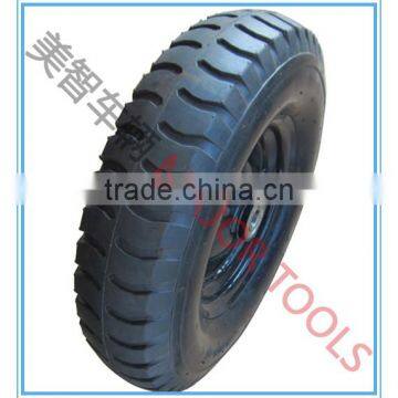 4.00-8 Pneumatic Rubber Wheelbarrow Wheel photo-5