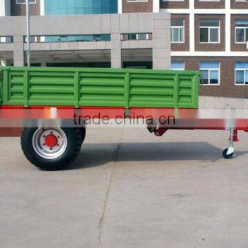 7CX-2T 2 wheel axles trailer for tractor used