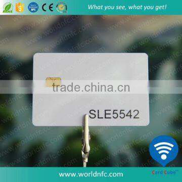 Read and Write 5542 Chip 1k Bit Memory PVC Contact Card photo-2