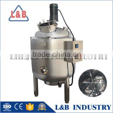 Liquid Chemical Mixing Agitation Stainless Steel Barrel