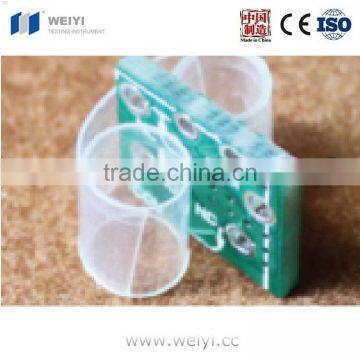 Mosaic sample support auxiliary clip-- mounting machine consumables