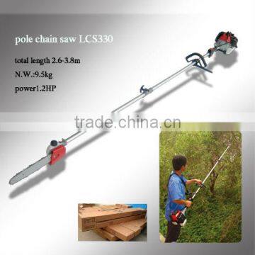 petrol engine garden pole tree pruner LCS330