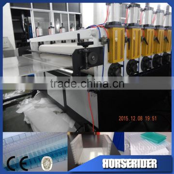 pp hollow sheet production line/pc sunshine board hollow sheet/sun board machine