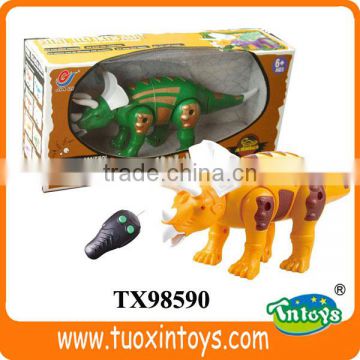 RC dinosaur toy, remote control plastic dinosaur toys