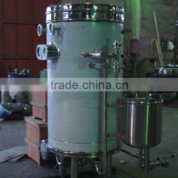 1000LPH steam heating UHT sterilizer