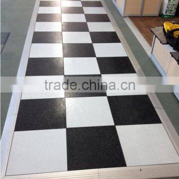 Interlocking pvc dance floor trade show floor tile pvc tile dance tile