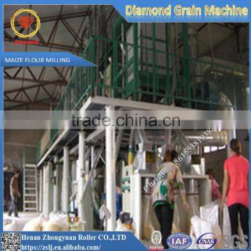 Fully Automatic White Maize Corn Grinding Mill Machine for Sale photo-2