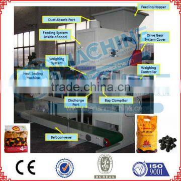 Clients favorite charcoal briquettes bagging machine approved by CE